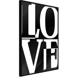 Arkiio Affisch Black and White Love [Poster] 30x45 Poster